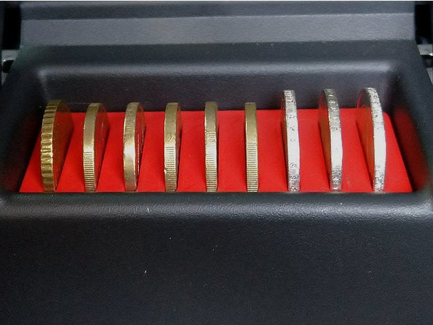 Coin Holder Seat Leon 5F (center Armrest) 50ct 1€ 2€ – SEAT Leon