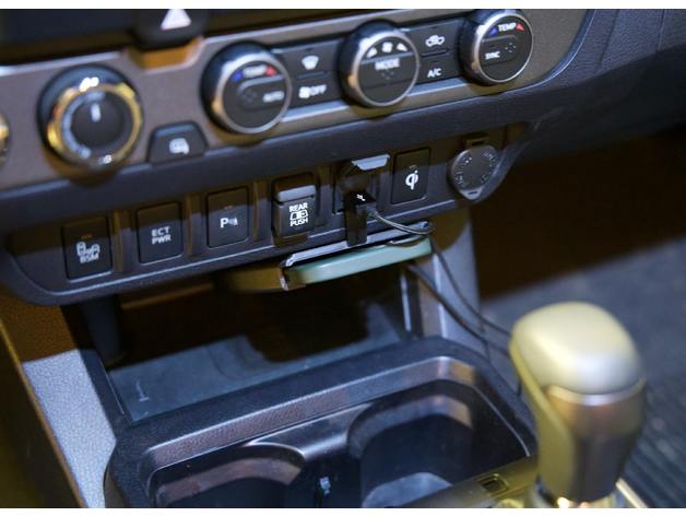 Tacoma Hidden iPhone Dock – Toyota Tacoma