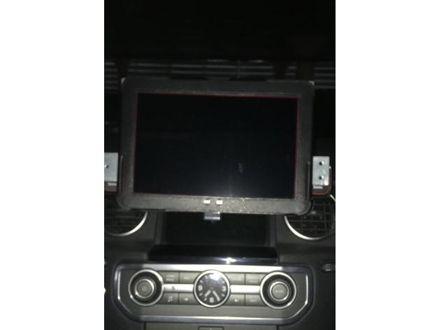Tablet Holder for Car with Hinge (Galaxy Tab, Land Rover) – Land Rover