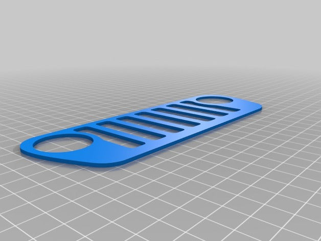 Jeep JL Grille (with Sketchup File If Wanted for Other Projects) – Jeep Wrangler