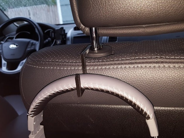 KIA Sorento 2014 and 2017 Simple Headphone Holder – 2017 Kia Sorento, 2016 Kia Sorento, 2015 Kia Sorento, 2014 Kia Sorento