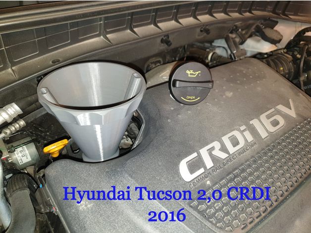 Kia Hyundai Engine Oil Funnel - Threaded. With Ventilation. – Hyundai, Kia