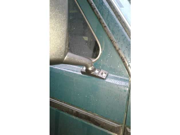 Adapter - VW T3 Spiegel an Lada Niva – Lada Niva, Volkswagen T3