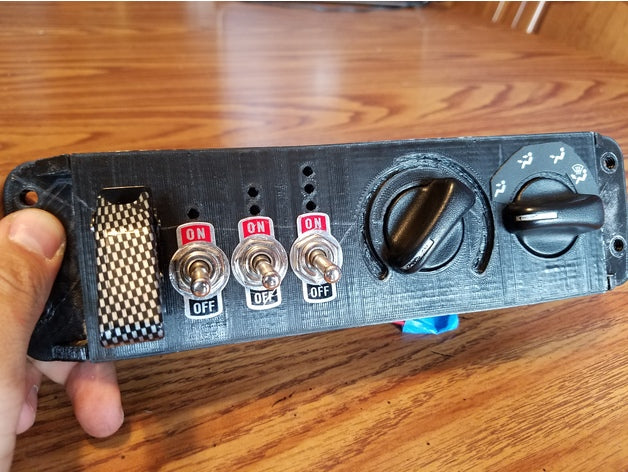 A Much Better Jeep Climate Control Pannel – Jeep