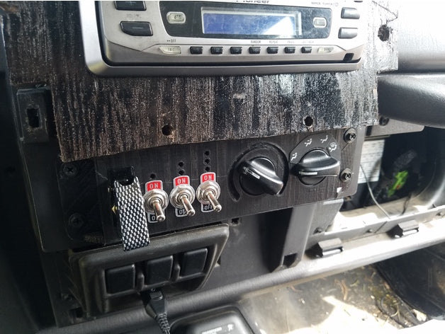 A Much Better Jeep Climate Control Pannel – Jeep
