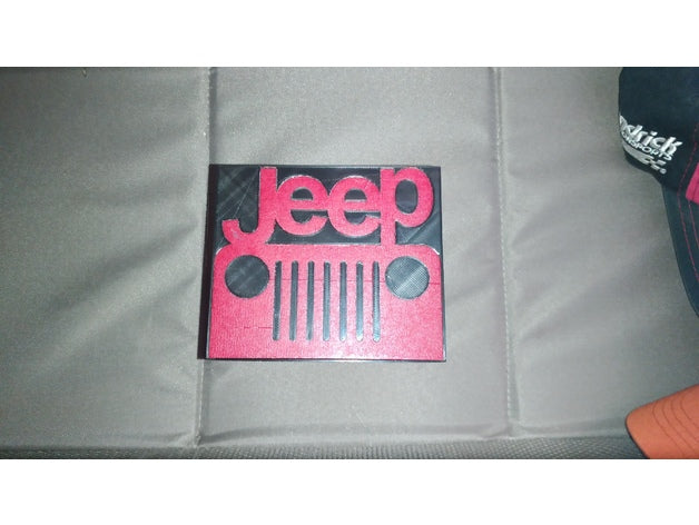 Jeep Logo Hitch Cover (Square Frame) – Jeep