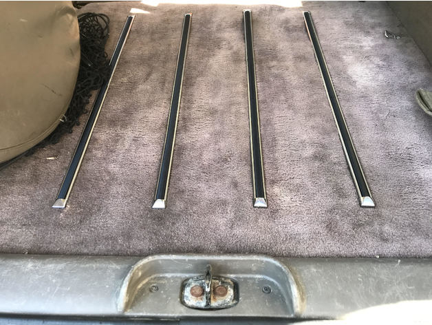 Jeep Grand Cherokee ZJ Rear Cargo Area Skids, Strips, Inserts – Jeep Grand Cherokee