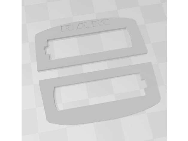 2013-2019 Classic RAM 4th Gen Center Console USB Adapter Plate – RAM