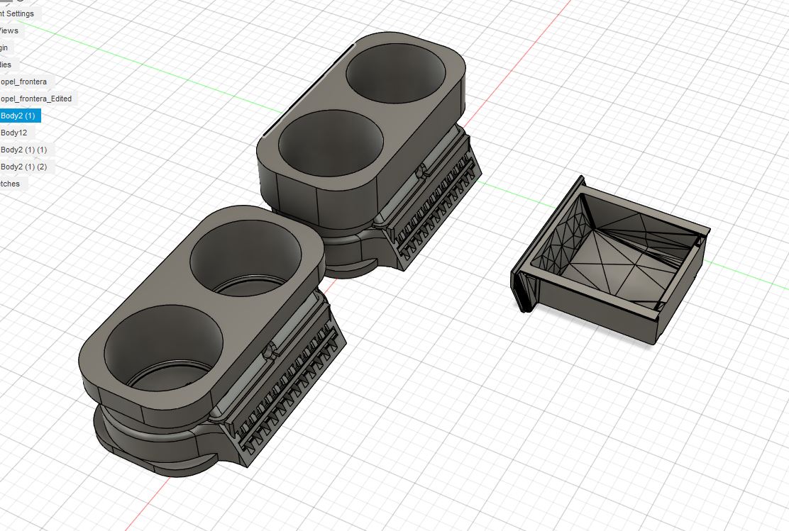 Isuzu Amigo/Opel Frontera GEN 1 Rigid Cup Holders – Opel Frontera
