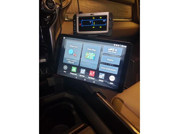 Improved GPS/TTPMS Display Mount for 2020 RAM – RAM
