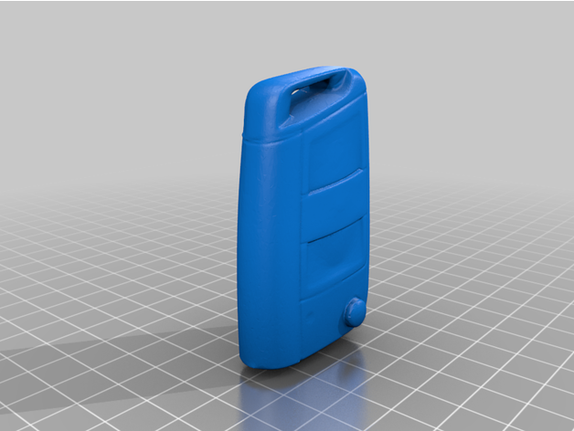 3D Scan - Volkswagen Remote Key – Volkswagen Golf