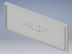 2014 - 2018 Chevy Silverado / GMC Sierra Console Bin Cover – 2014 Chevrolet Silverado, 2015 Chevrolet Silverado, 2016 Chevrolet Silverado, 2017 Chevrolet Silverado, 2018 Chevrolet Silverado, 2014 GMC Sierra, 2015 GMC Sierra, 2016 GMC Sierra, 2017 GMC Sierra, 2018 GMC Sierra