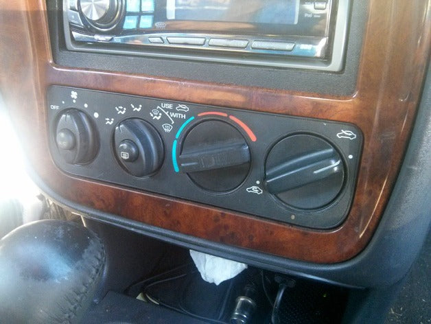 1999 Chrysler Sebring AC Temperature Knob – 1999 Chrysler Sebring