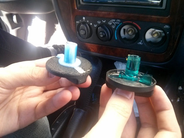 1999 Chrysler Sebring AC Temperature Knob – 1999 Chrysler Sebring