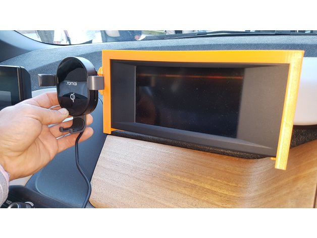 Backpack for Small Screen, to Attach a 70mai Wireless Phone Charger for BMW i3 – BMW i3