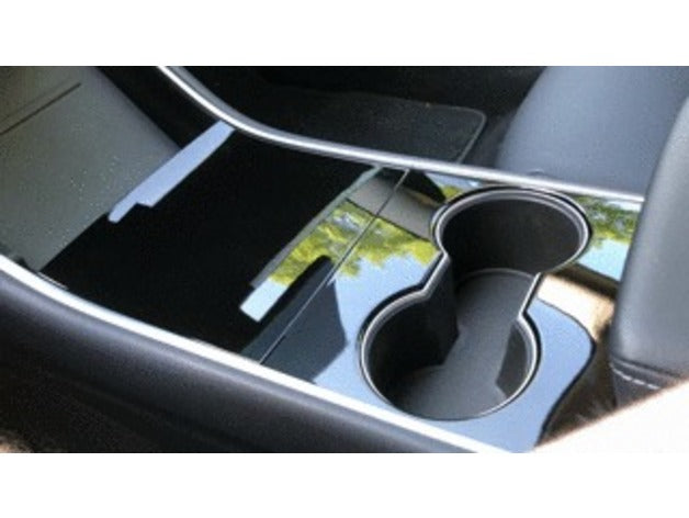 Customizable Tesla Model 3 Cup Holder Phone Mount for iPhone X – Tesla Model 3