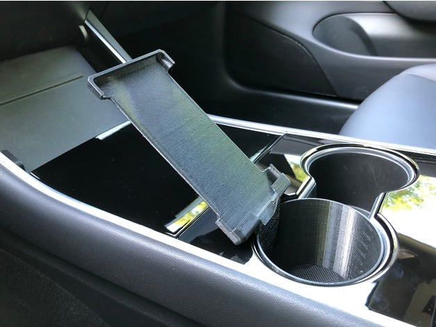 Customizable Tesla Model 3 Cup Holder Phone Mount for iPhone X – Tesla Model 3
