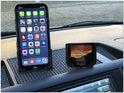 VW T5 Dashboard iPhone 11 Pro Holder with Charger and Parking Card Slot – Volkswagen T5 Transporter