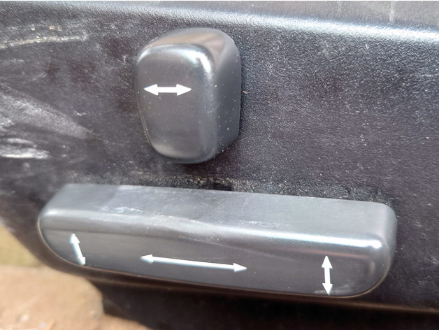 Saab Electric Power Seat Adjuster Button Switch Knob Cap for c900 900 OG NG 9000 9-5 – Saab 9-5
