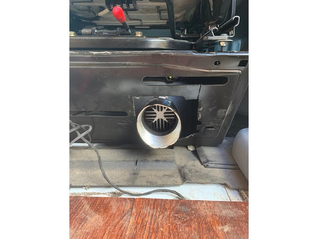 Ford Transit Seat Pedestal Adapter for Diesel Heater Vent – Ford Transit