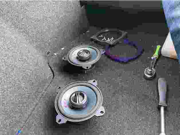 Ford Sierra Mk2 Rear Speaker 4' Adapter – Ford Sierra