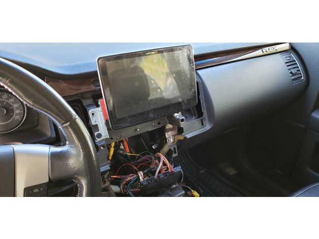 Ford Flex 2009 W/o Nav Alpine Helo9 Addapter – 2009 Ford Flex