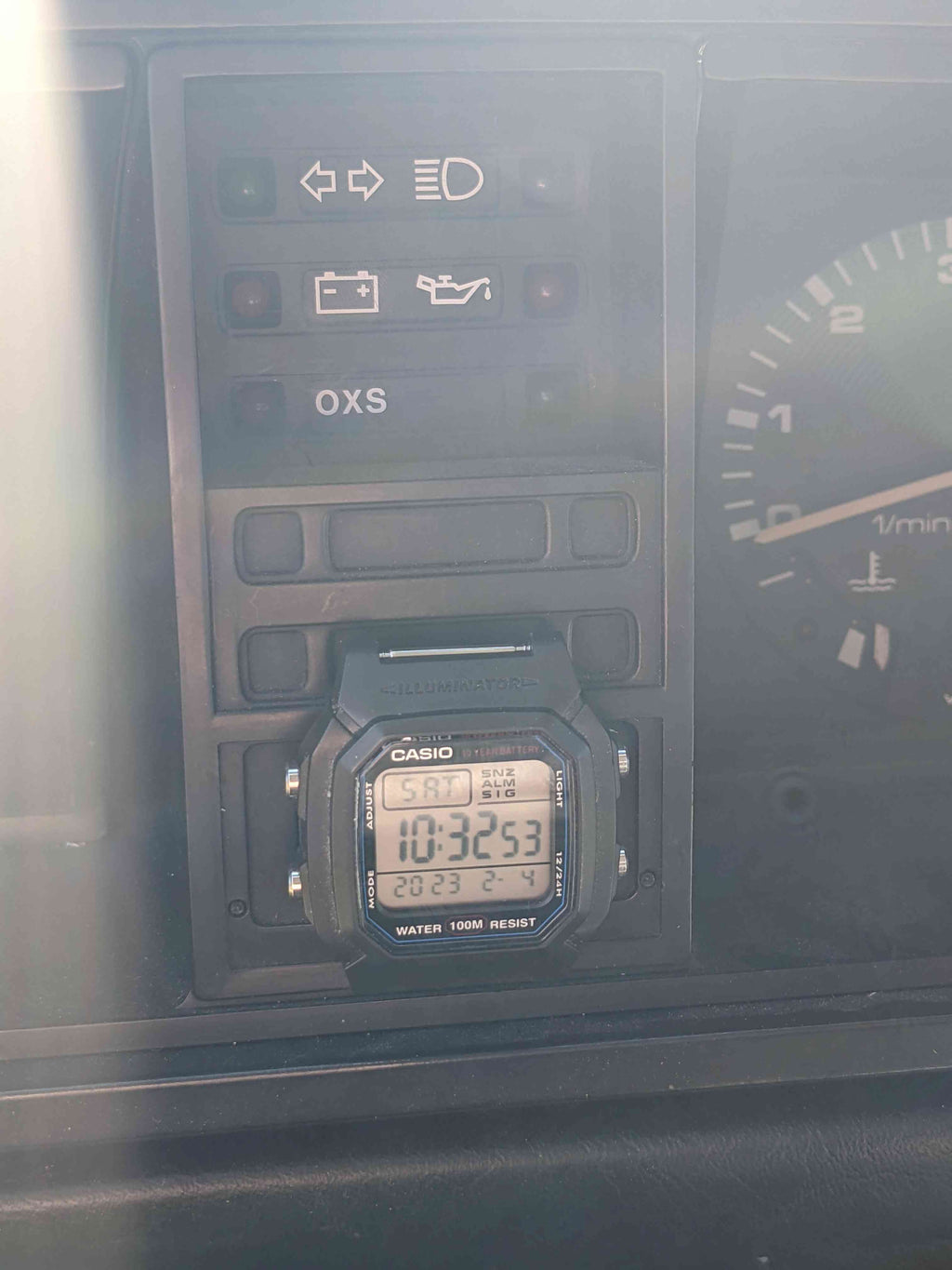 Vanagon Clock Blanking Plate – Volkswagen T3