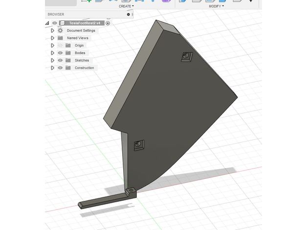 Tesla Model 3 RHD Foot Rest – Tesla Model 3