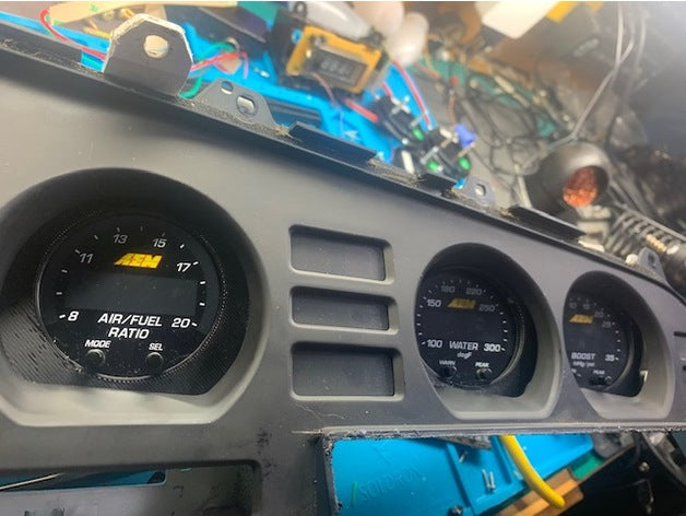 Toyota Supra Mk3 Cluster's Fuel Gauge Adapter for AEM X-series Gauge – Toyota Supra