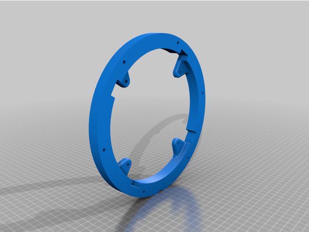Subwoofer Mount Adapter Ring - Alfa Spider 916 – Alfa Romeo Spider