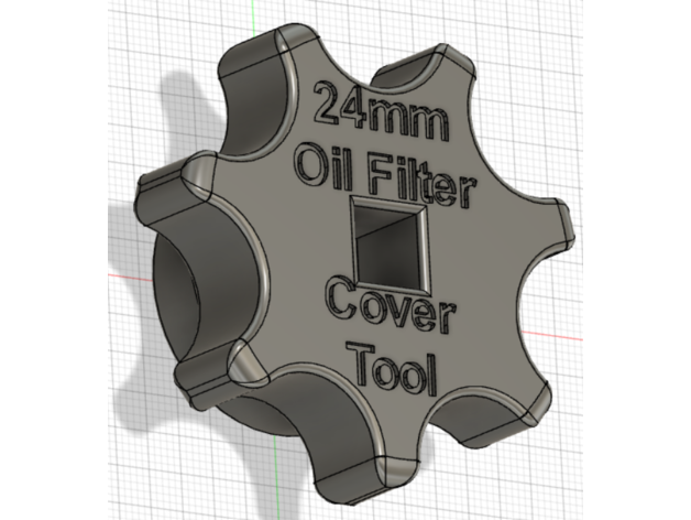 24mm Oil Filter Cover Tool (GM, Chevy, Others) – Chevrolet, GMC
