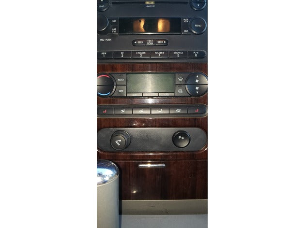 Ford F-150 2008 King Ranch Reverse Sensor/Cigarrete/Charging Socket Plate – 2008 Ford F-150