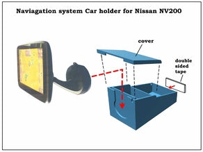 Navigation System Car Holder for Nissan NV200 – Nissan