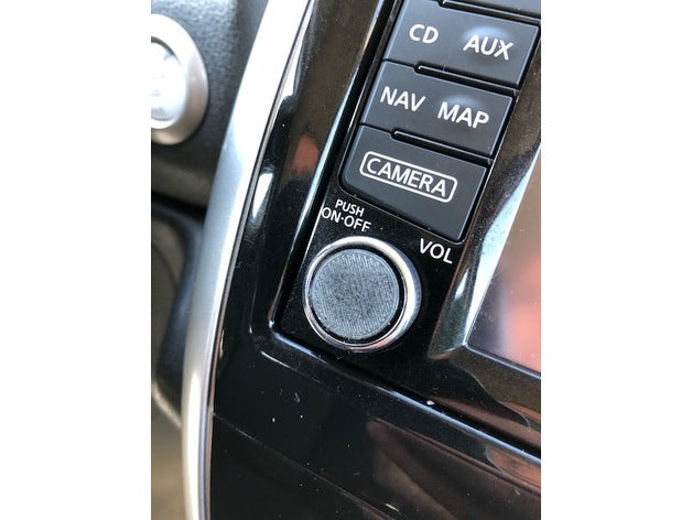 Nissan Versa Note Radio Knob Insert – Nissan