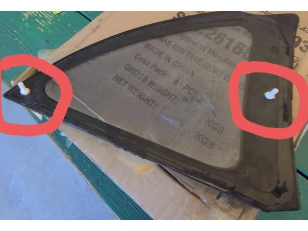 300zx Quarter Panel Window Clips – Nissan