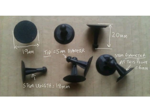 PUSH CLIP COWL PANEL Range Rover 2002-2009 – Land Rover Range Rover