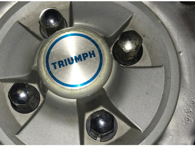 Triumph Spitfire Wheel, Lug-nut Split-ring – Triumph