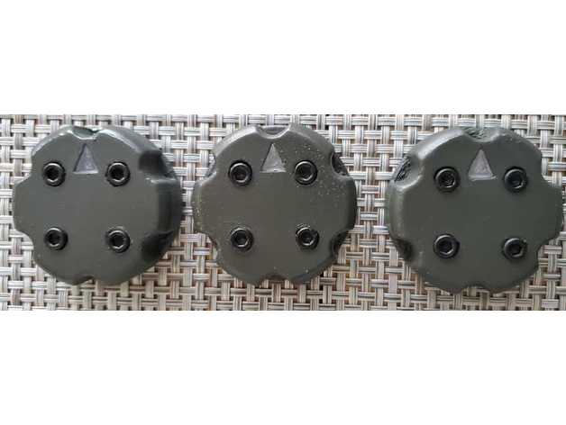 FJ Cruiser Climate Control Knobs – Toyota