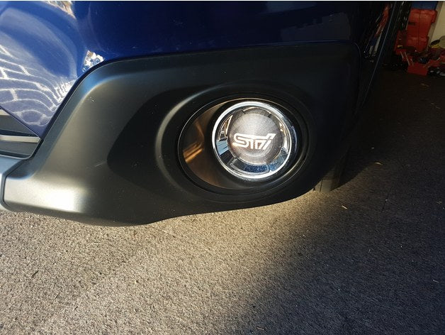 Subaru Outback 2015 2016 2017 2018 STI Foglight Foglamp Cover – 2018 Subaru Outback, 2017 Subaru Outback, 2016 Subaru Outback, 2015 Subaru Outback
