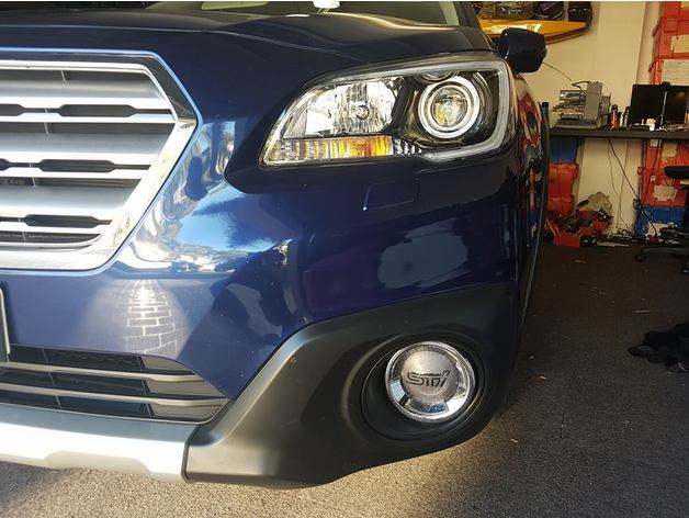 Subaru Outback 2015 2016 2017 2018 STI Foglight Foglamp Cover – 2018 Subaru Outback, 2017 Subaru Outback, 2016 Subaru Outback, 2015 Subaru Outback