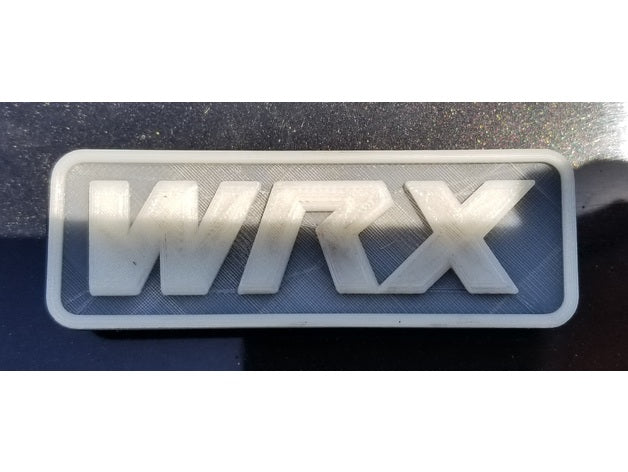 WRX Lock Badge – Subaru WRX
