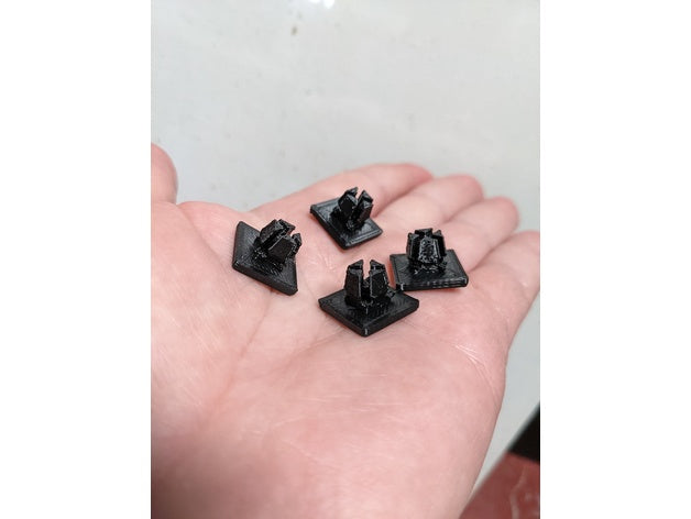 Tesla Model 3 Rear License Plate Anchors – Tesla Model 3