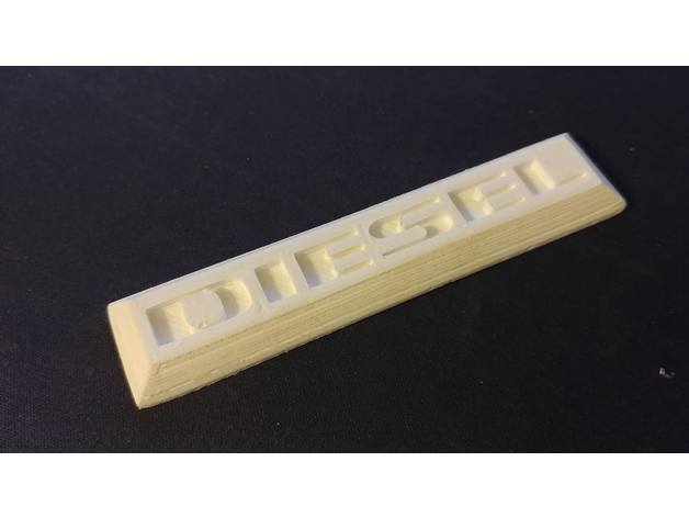Emblem Diesel VW Golf mk2 – Volkswagen Golf