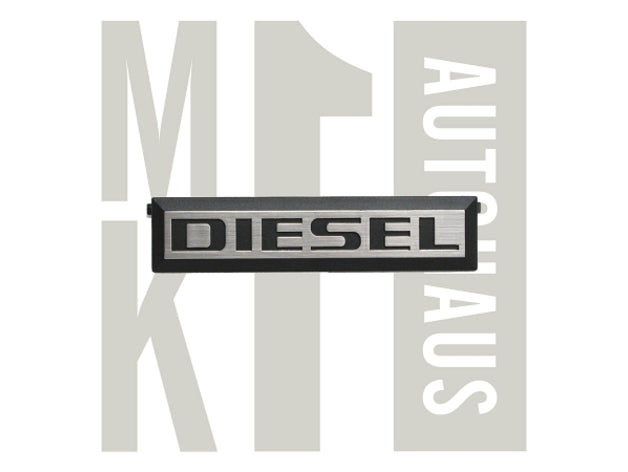 Emblem Diesel VW Golf mk2 – Volkswagen Golf