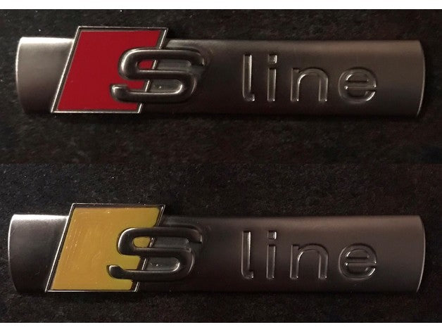 S-LINE AUDI EMBLEM – Audi