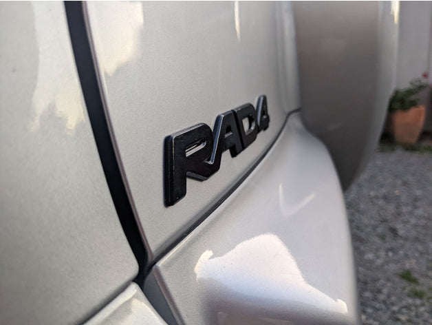 RAD4 - RAV4 Badge Emblem Toyota – Toyota RAV4