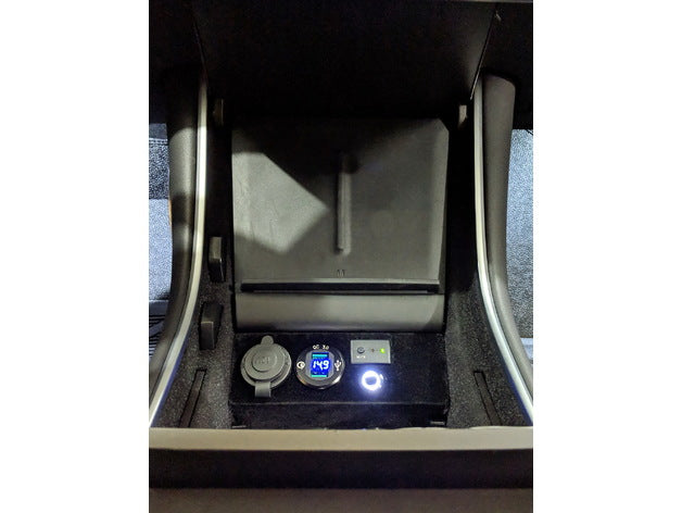 Tesla Model 3 Uniden Radar Remote Console + Usb + 12v – Tesla Model 3