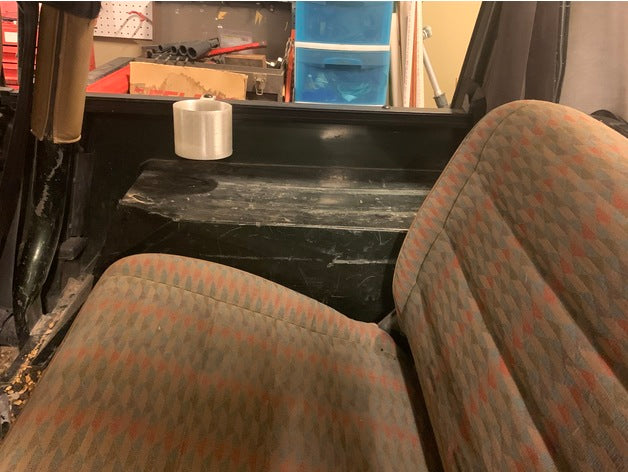 Rear Seat Cup Holder for Jeep Wrangler (1986-1995) YJ – 1990 Jeep Wrangler, 1991 Jeep Wrangler, 1992 Jeep Wrangler, 1993 Jeep Wrangler, 1994 Jeep Wrangler, 1995 Jeep Wrangler