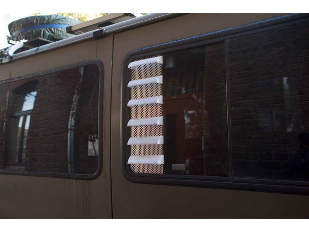 Window Louvers for Camper Van – Mercedes-Benz Sprinter