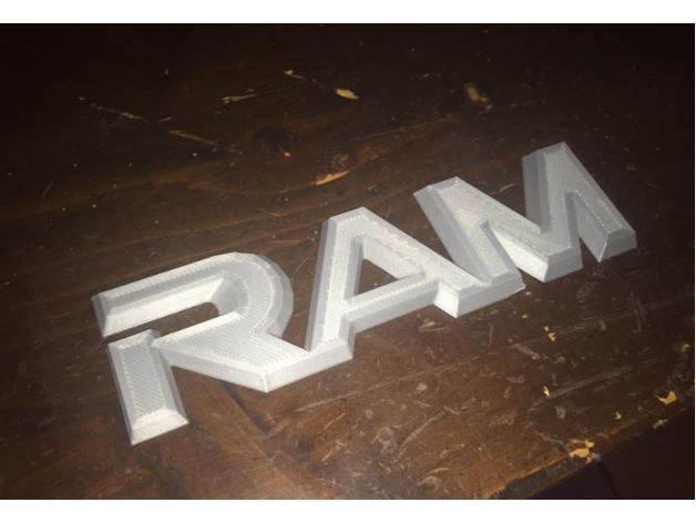 84 Dodge Ram Side Badge – 1984 Dodge RAM